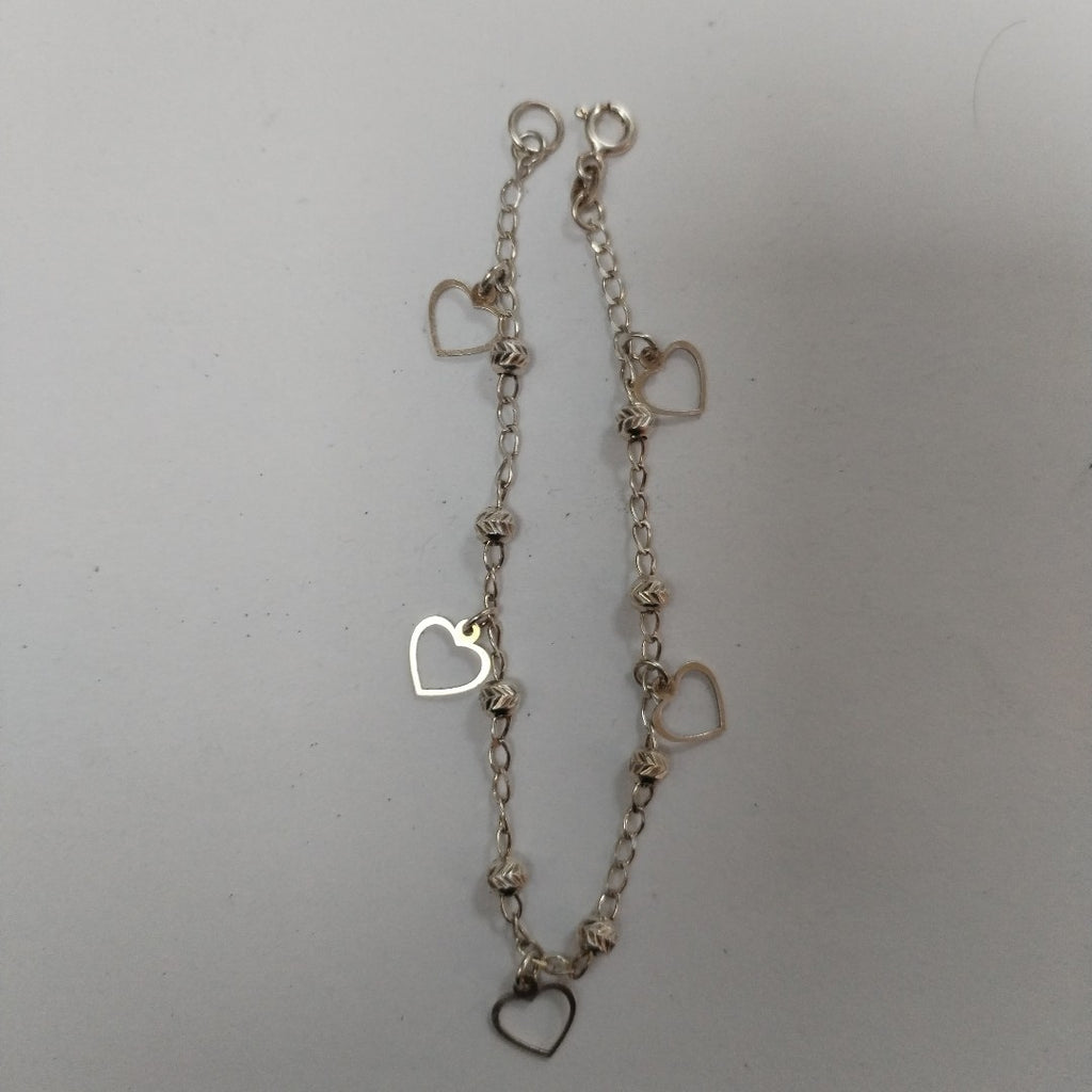 PULSERA TEJIDO ESPECIAL PLATA .925 18 CM 2.7 GR (NUEVO)