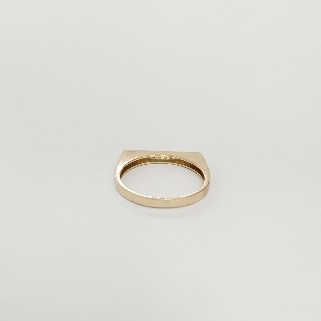 ANILLOS C/CIRCONIA ORO 10K TALLA 7 1.8 GR (NUEVO)