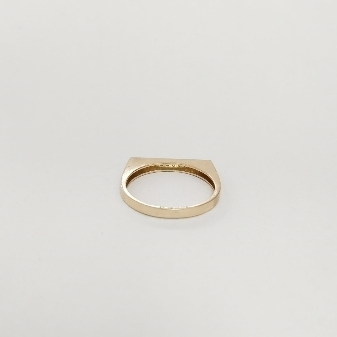 ANILLOS C/CIRCONIA ORO 10K TALLA 7 1.8 GR (NUEVO)