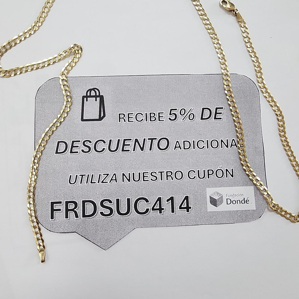 CADENA ORO 14 K 8,80 GRMS (SEMINUEVO)