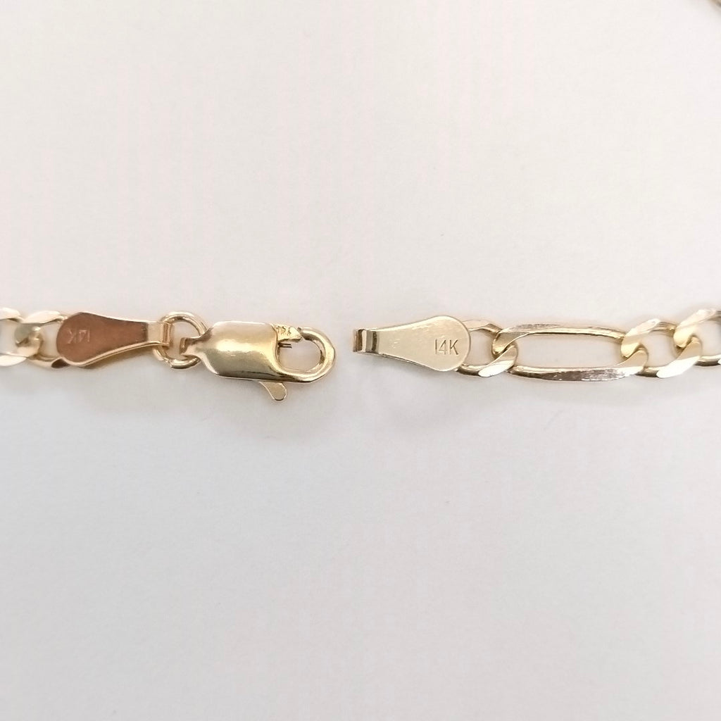 PULSERAS TEJIDO 3X1 ORO 14K 18 CM 4.2 GR (NUEVO)