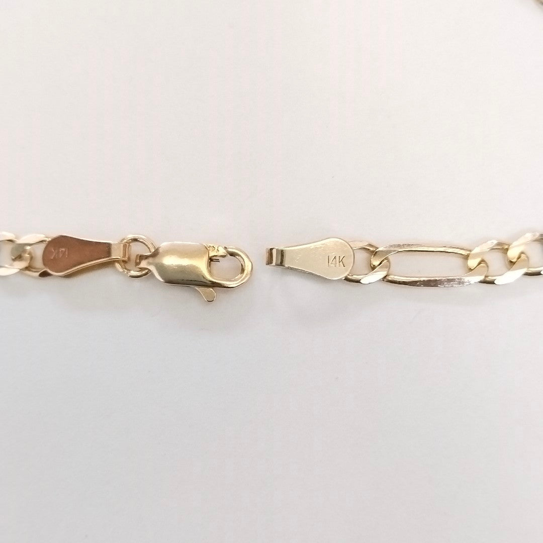 PULSERAS TEJIDO 3X1 ORO 14K 18 CM 4.2 GR (NUEVO)