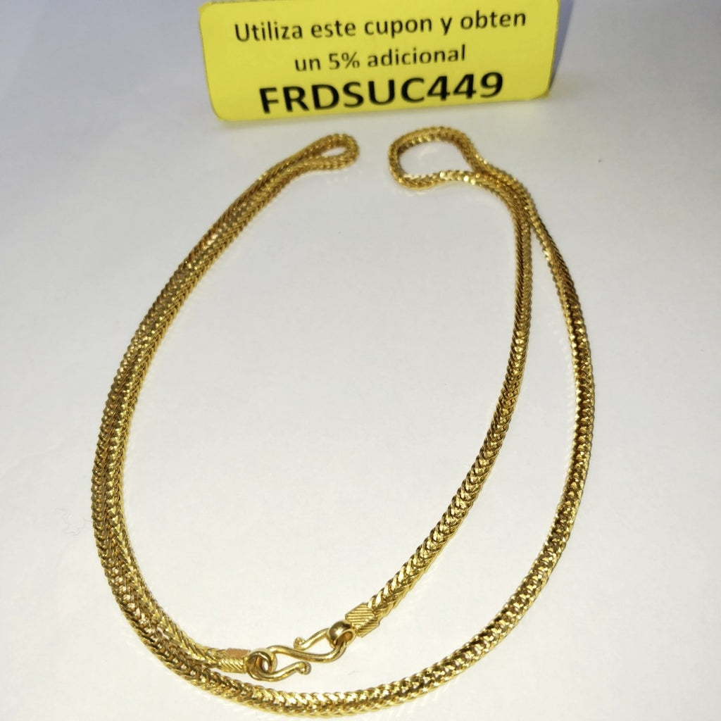 CADENA ORO 21 K 26.7 GRMS (SEMINUEVO)