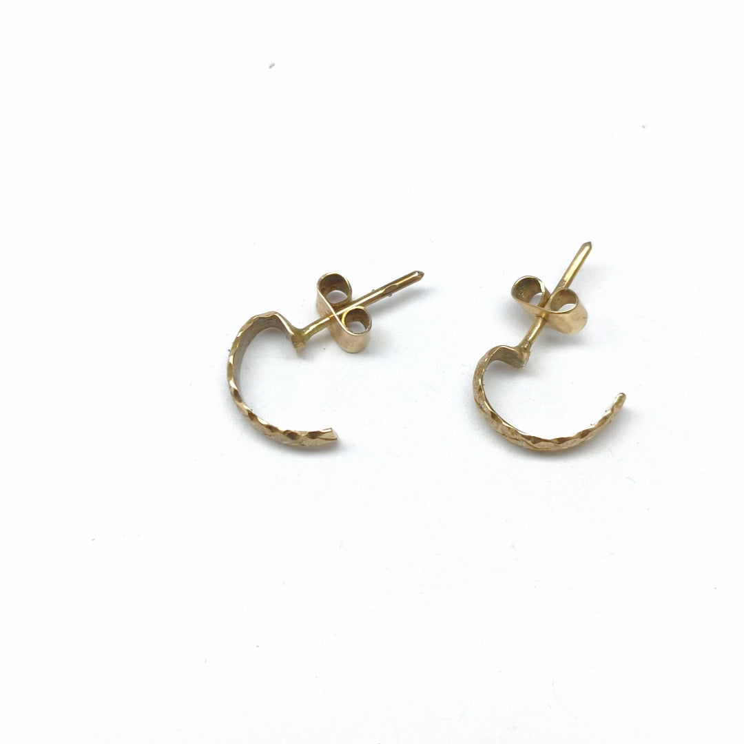 ARETES PAR ORO 10 K 1.4 GRMS (SEMINUEVO)