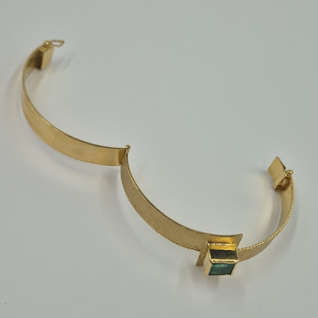 PULSERA RIGIDA ORO 18 K 28,80 GRMS (SEMINUEVO)