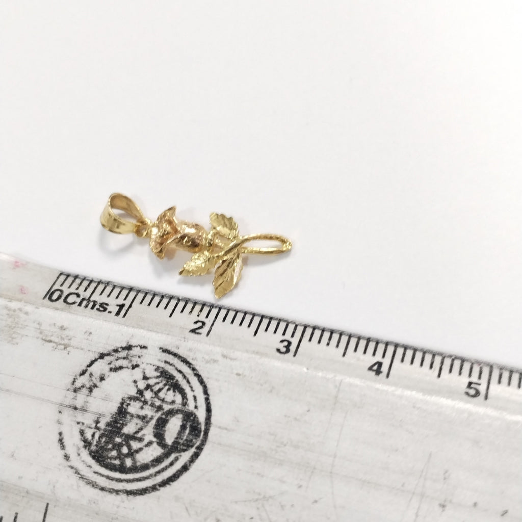 DIJE ORO COMBINADO 14 K 1,00 GRMS (SEMINUEVO)