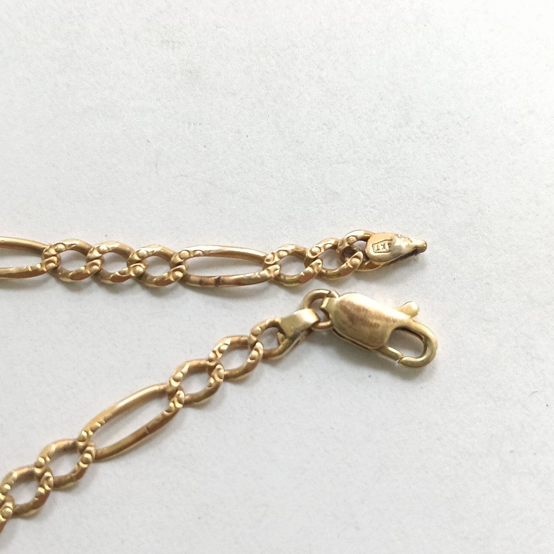 PULSERA ORO 14 K 6.2 GRMS (SEMINUEVO)