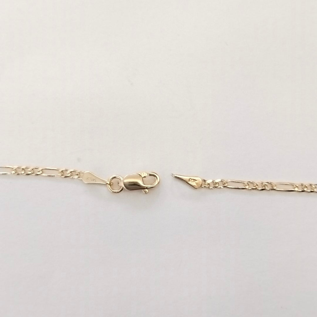 CADENAS 3X1 ORO 14K 55 CM 3.8 GR (NUEVO)