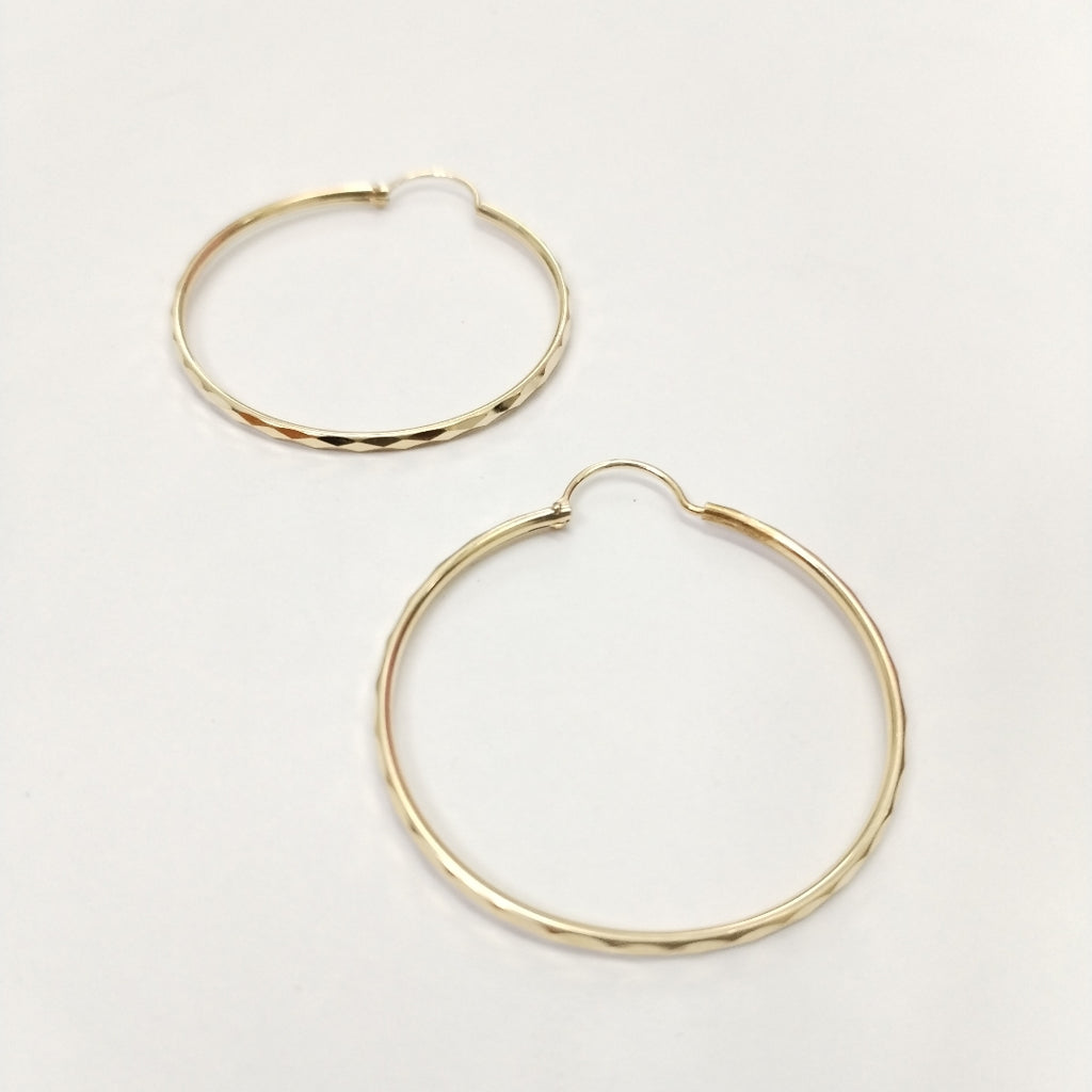 ARRACADAS PAR ORO 14 K 2.6 GRMS (SEMINUEVO)