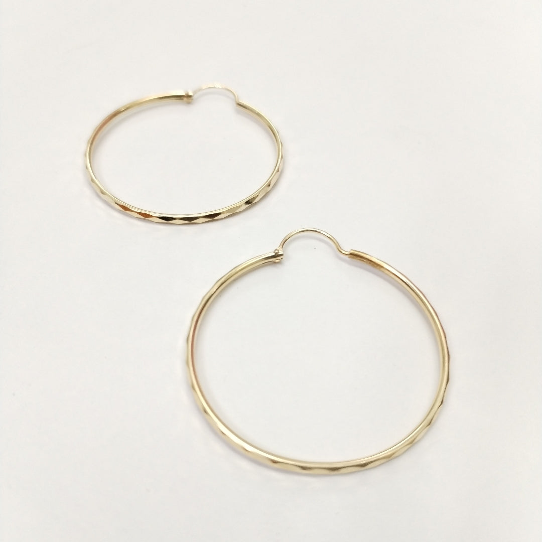 ARRACADAS PAR ORO 14 K 2.6 GRMS (SEMINUEVO)