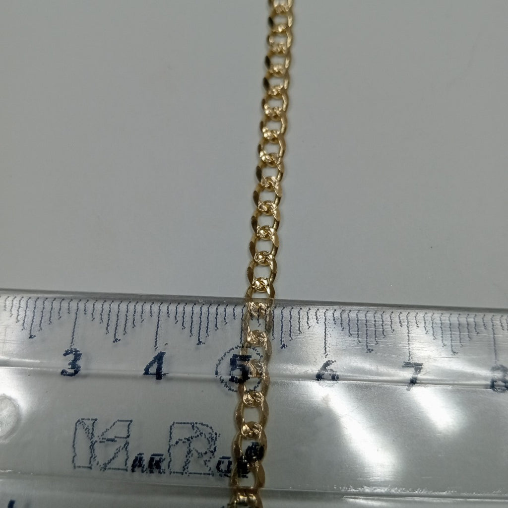 CADENAS BARBADA ORO 14K 55 CM 13 GR (NUEVO)