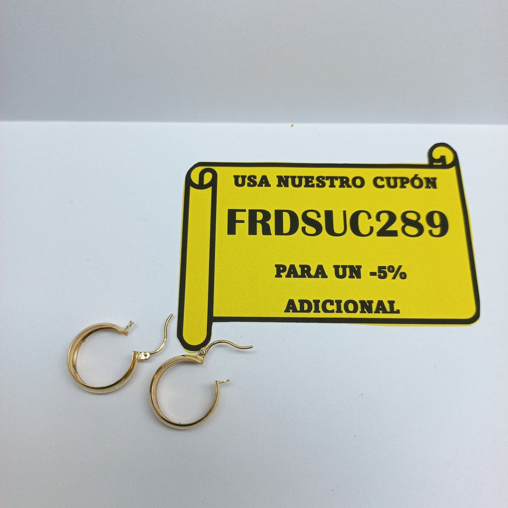ARETES ARRACADAS ORO 10K 2.3 GR (NUEVO)