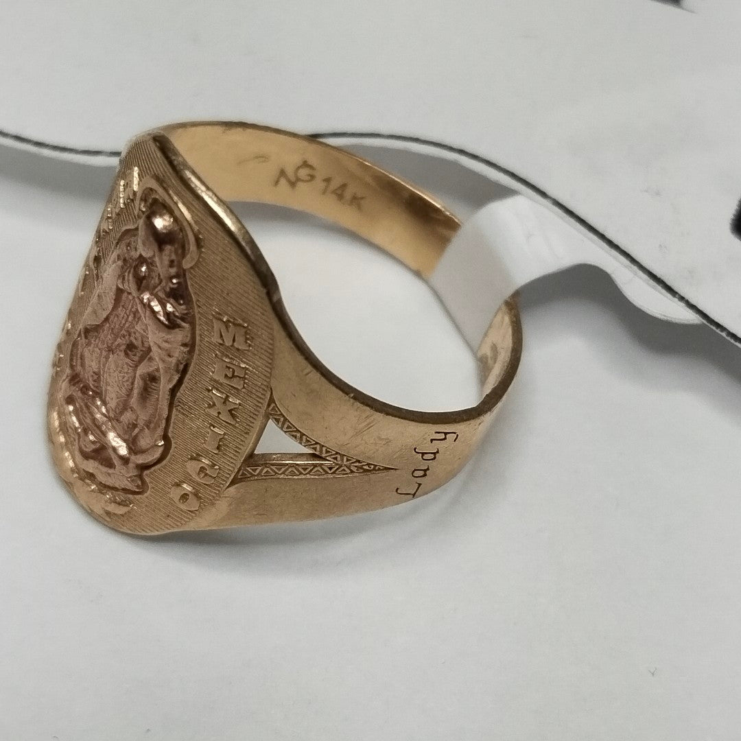 ANILLO ORO 14 K 4.3 GRMS (SEMINUEVO)