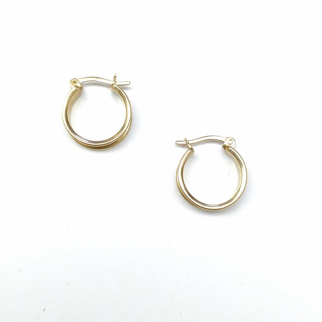 ARRACADAS PAR ORO 14 K 2,30 GRMS (SEMINUEVO)