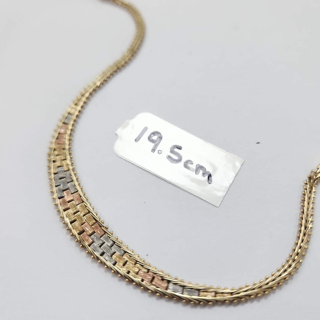 PULSERA ORO 14 K 6,50 GRMS (SEMINUEVO)