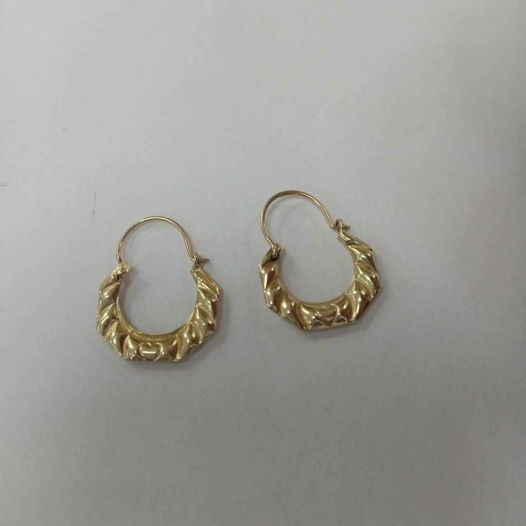 ARRACADAS PAR ORO 10 K 0.9 GRMS (SEMINUEVO)