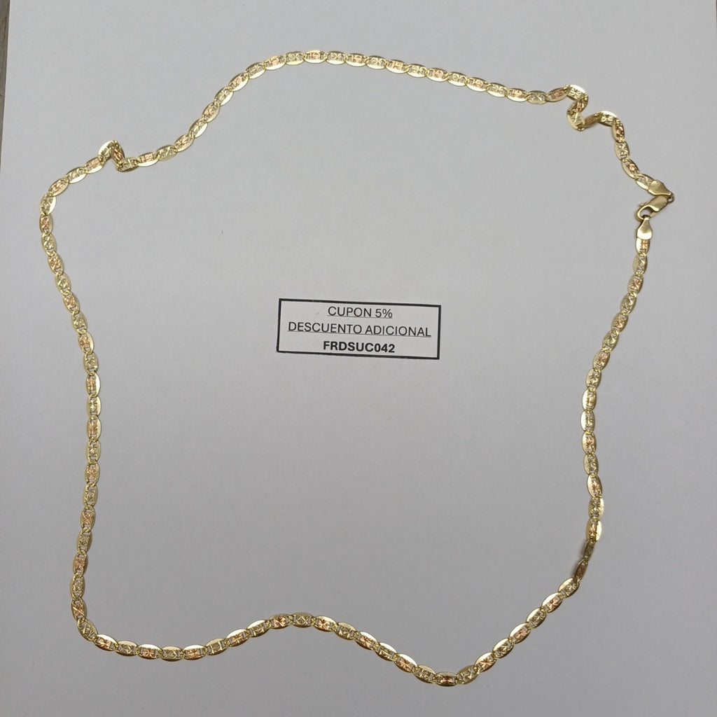 CADENA ORO 14 K 11 GRMS (SEMINUEVO)