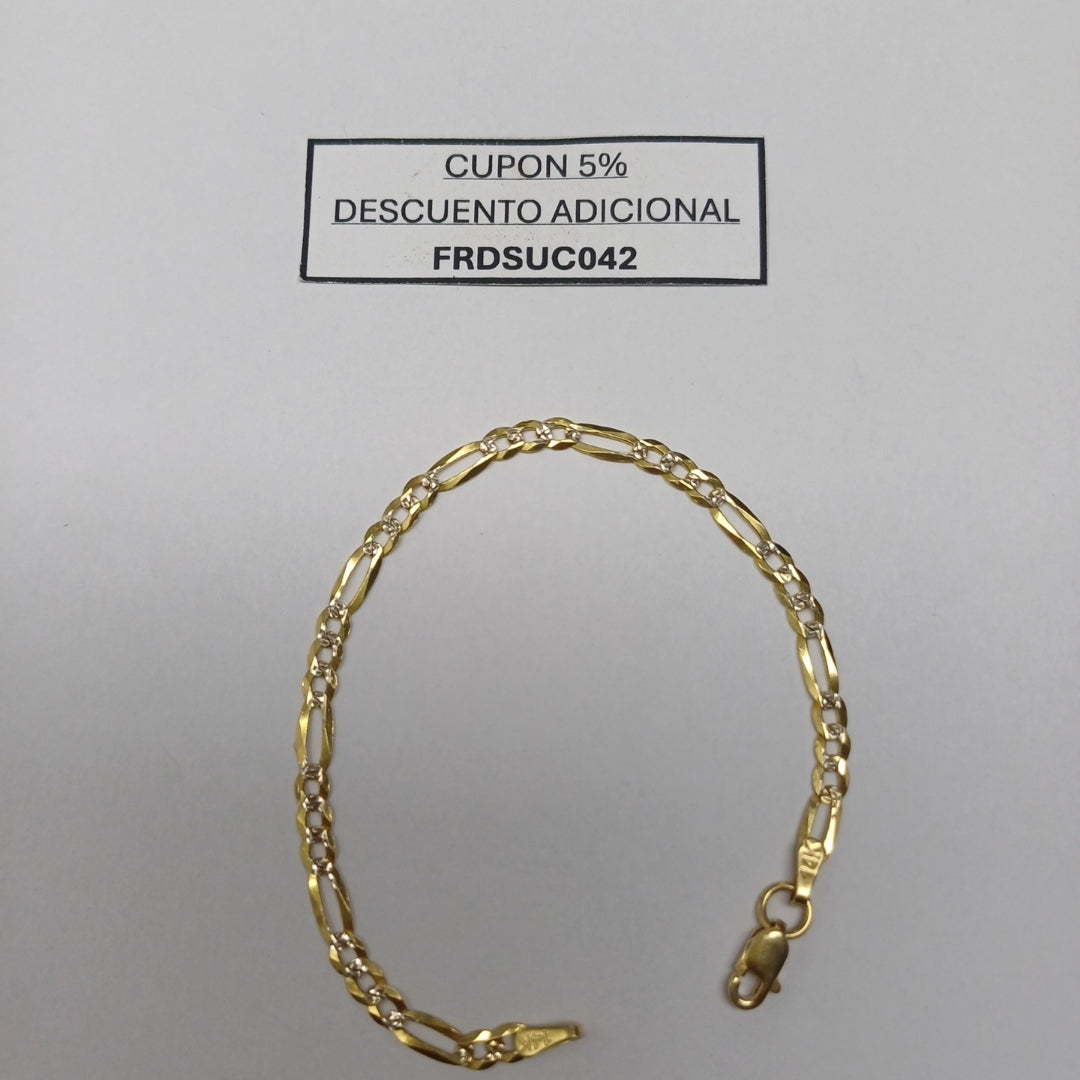 PULSERA ORO 14 K 2.3 GRMS (SEMINUEVO)