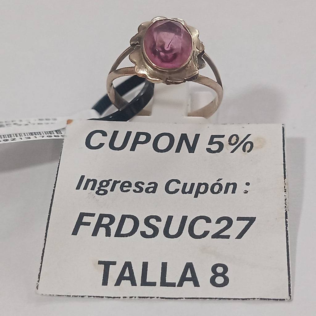 ANILLO ORO 8 K 2,10 GRMS (SEMINUEVO)