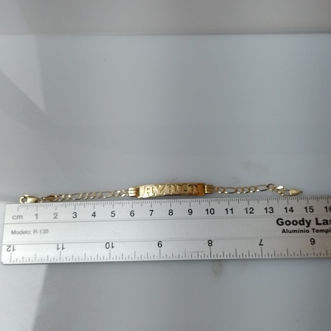 ESCLAVA ORO 14 K 5.8 GRMS (SEMINUEVO)