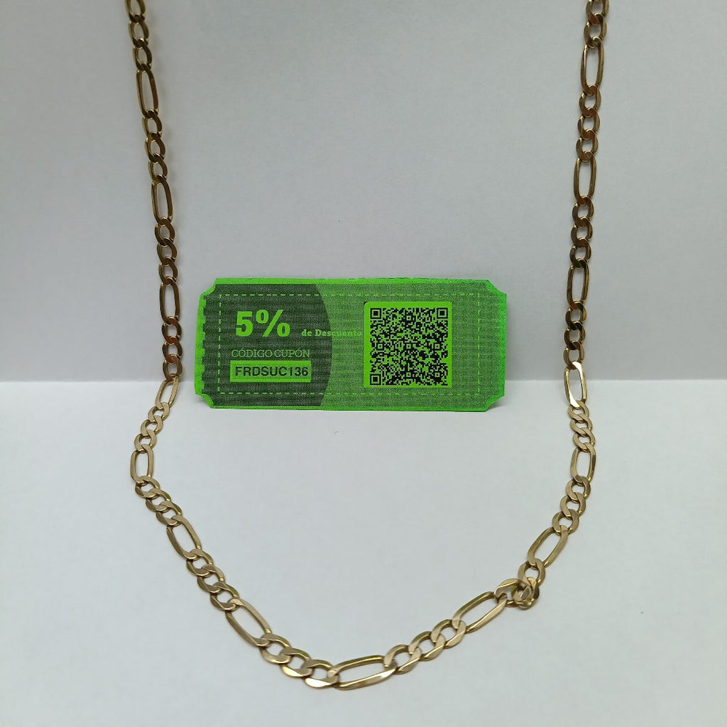 CADENA ORO 14 K 16.7 GRMS (SEMINUEVO)