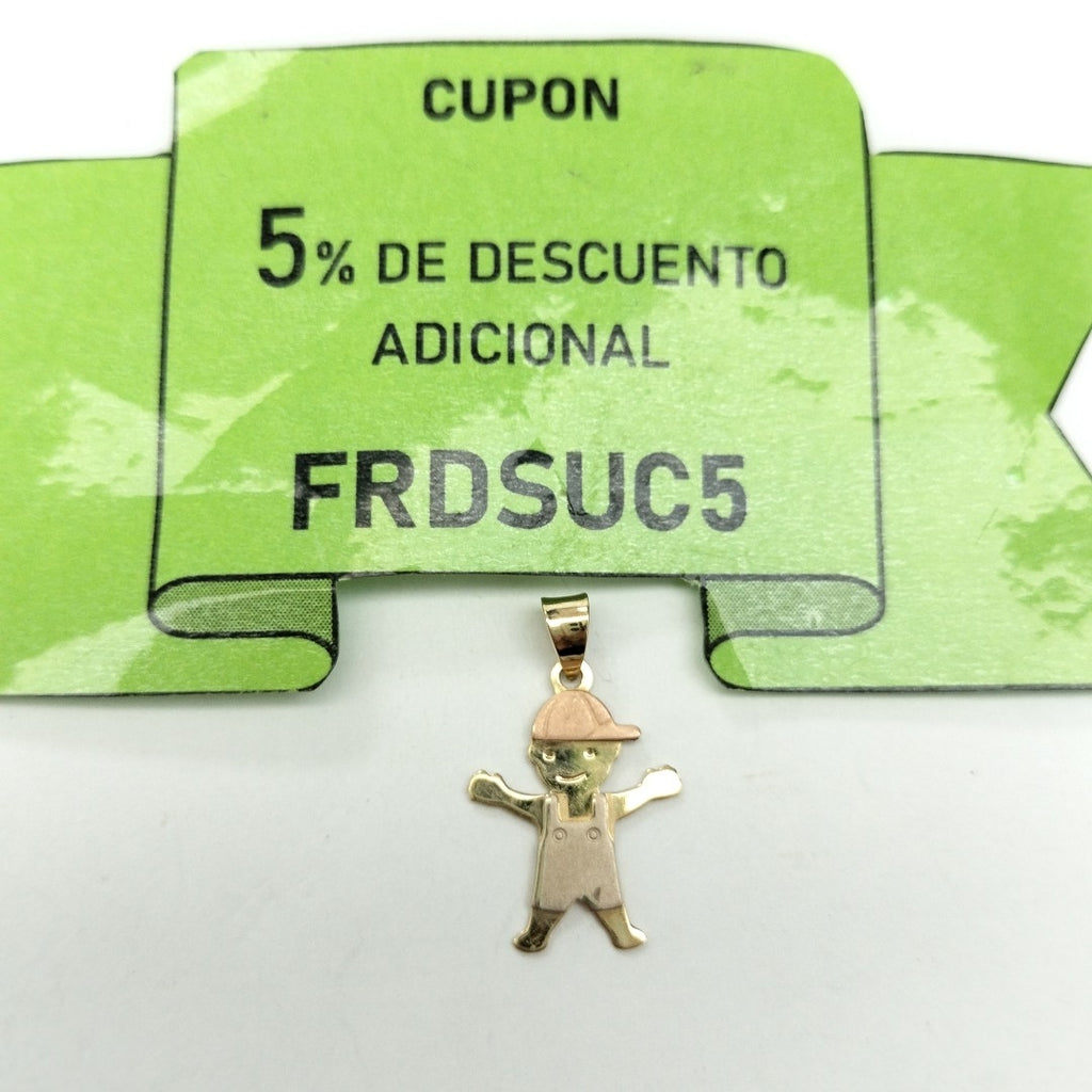 DIJE ORO 14 K 0.6 GRMS (SEMINUEVO)