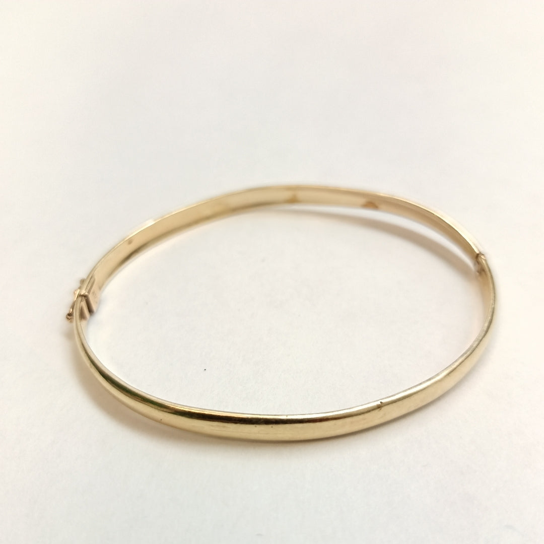PULSERA RIGIDA ORO 14 K 7.4 GRMS (SEMINUEVO)