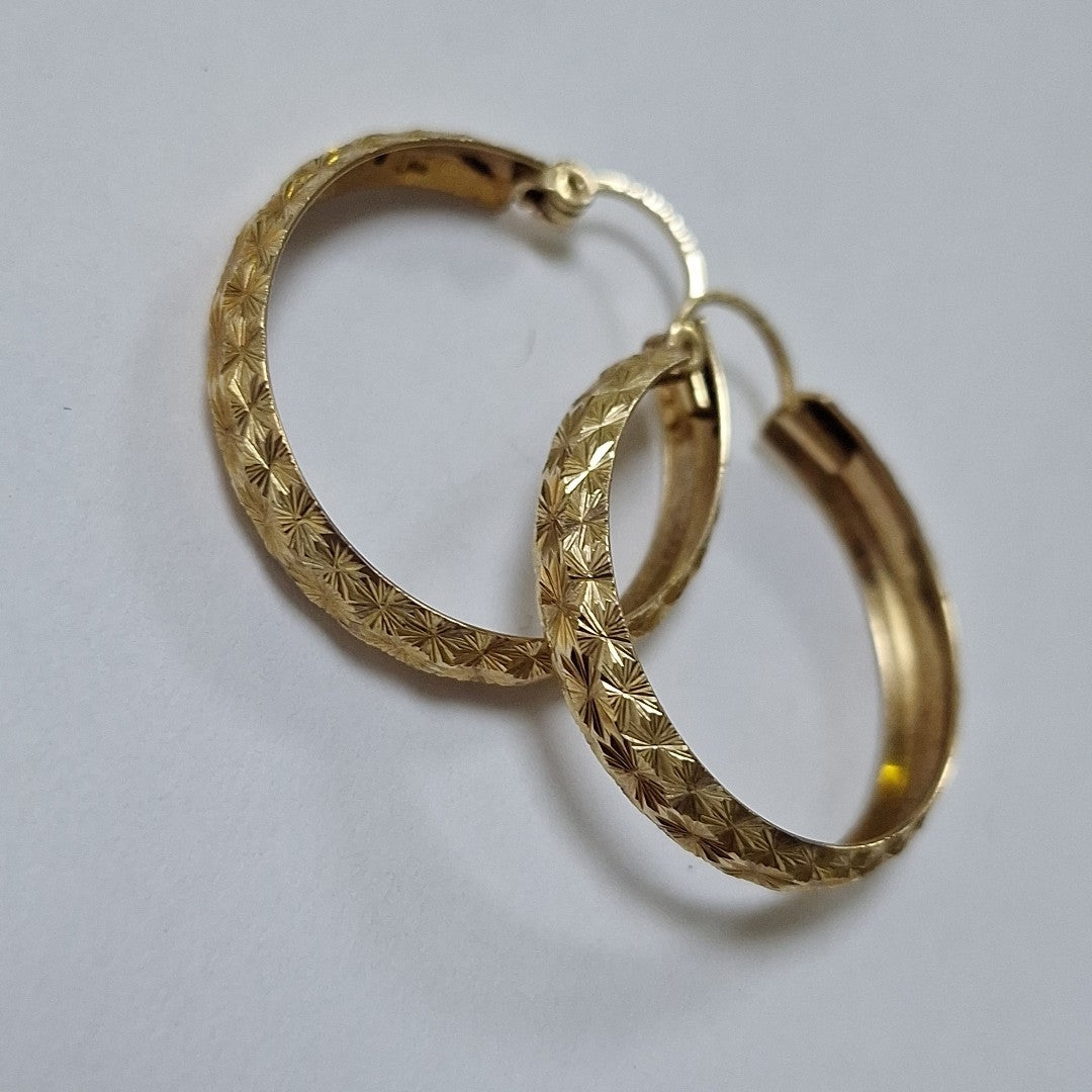 ARRACADAS PAR ORO 10 K 2.8 GRMS (SEMINUEVO)