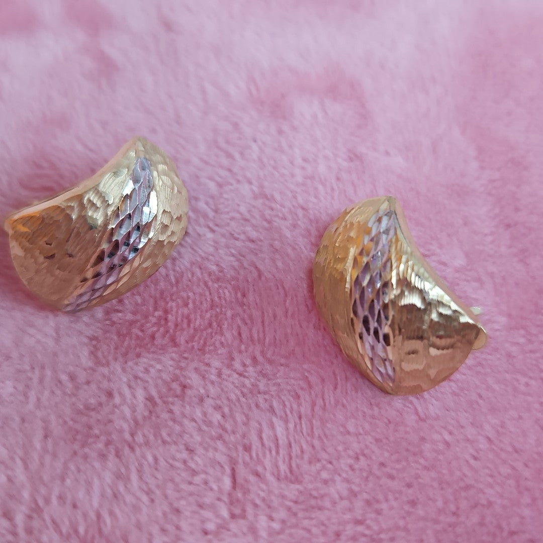 ARETES PAR ORO 14 K 2,90 GRMS (SEMINUEVO)
