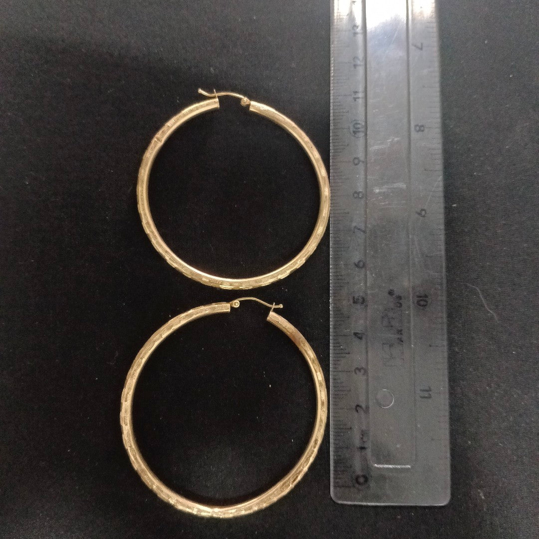 ARRACADAS PAR ORO 14 K 4.1 GRMS (SEMINUEVO)