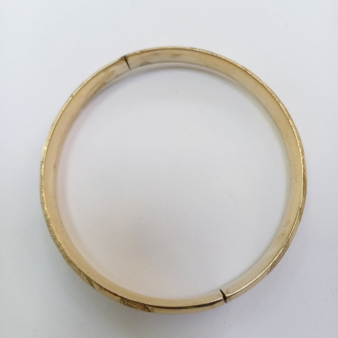 PULSERA RIGIDA ORO 10 K 11.2 GRMS (SEMINUEVO)