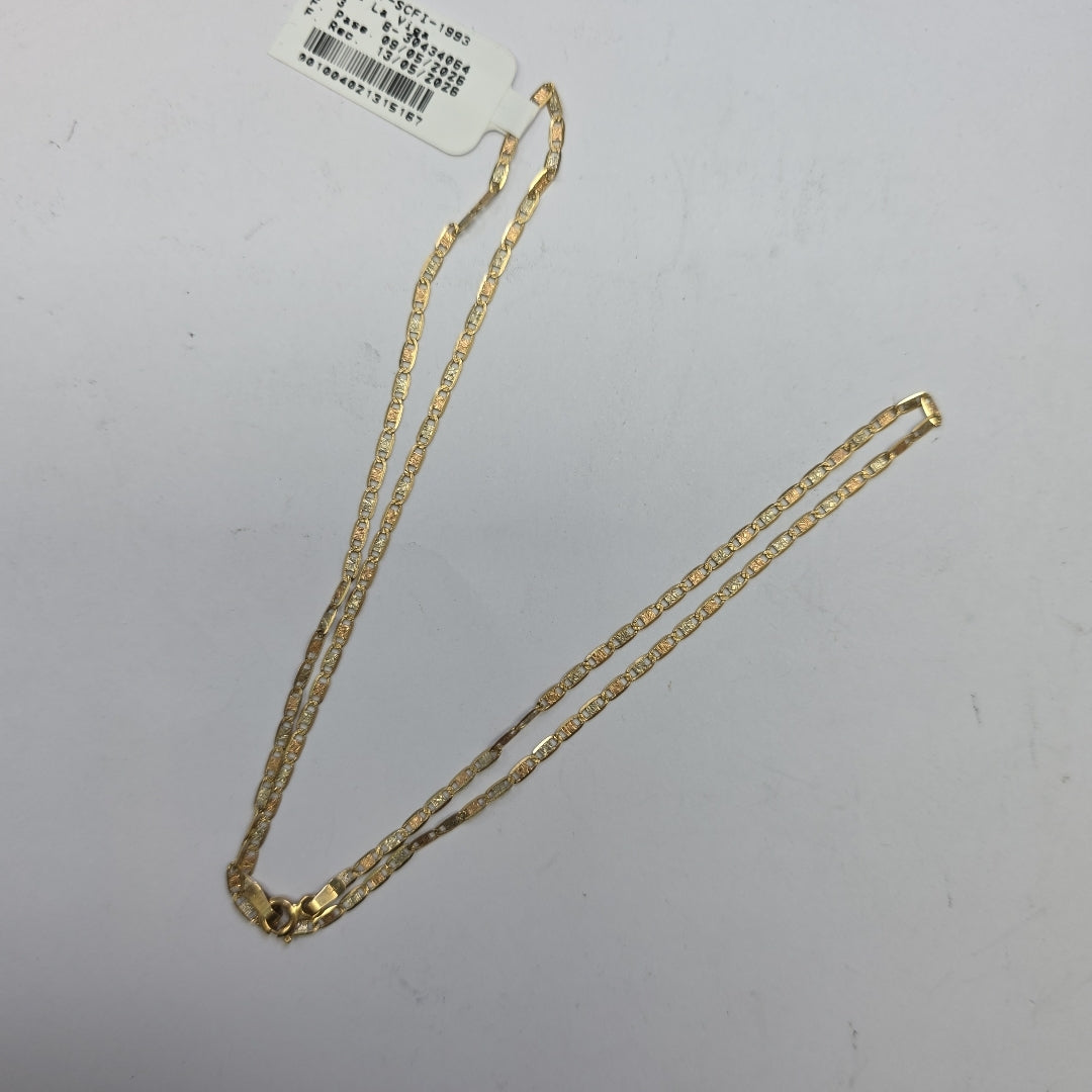 CADENA ORO 14 K 2,70 GRMS (SEMINUEVO)