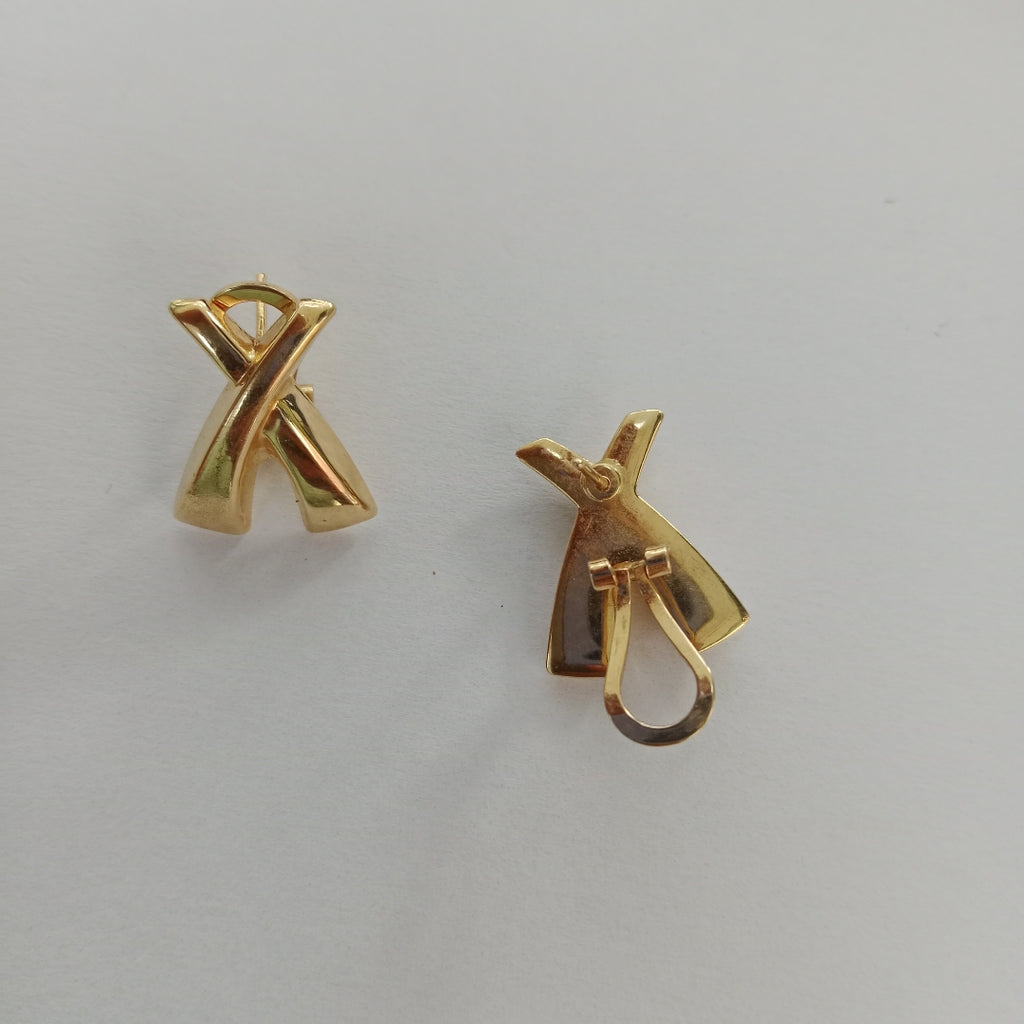 ARETES PAR ORO 14 K 4,80 GRMS (SEMINUEVO)