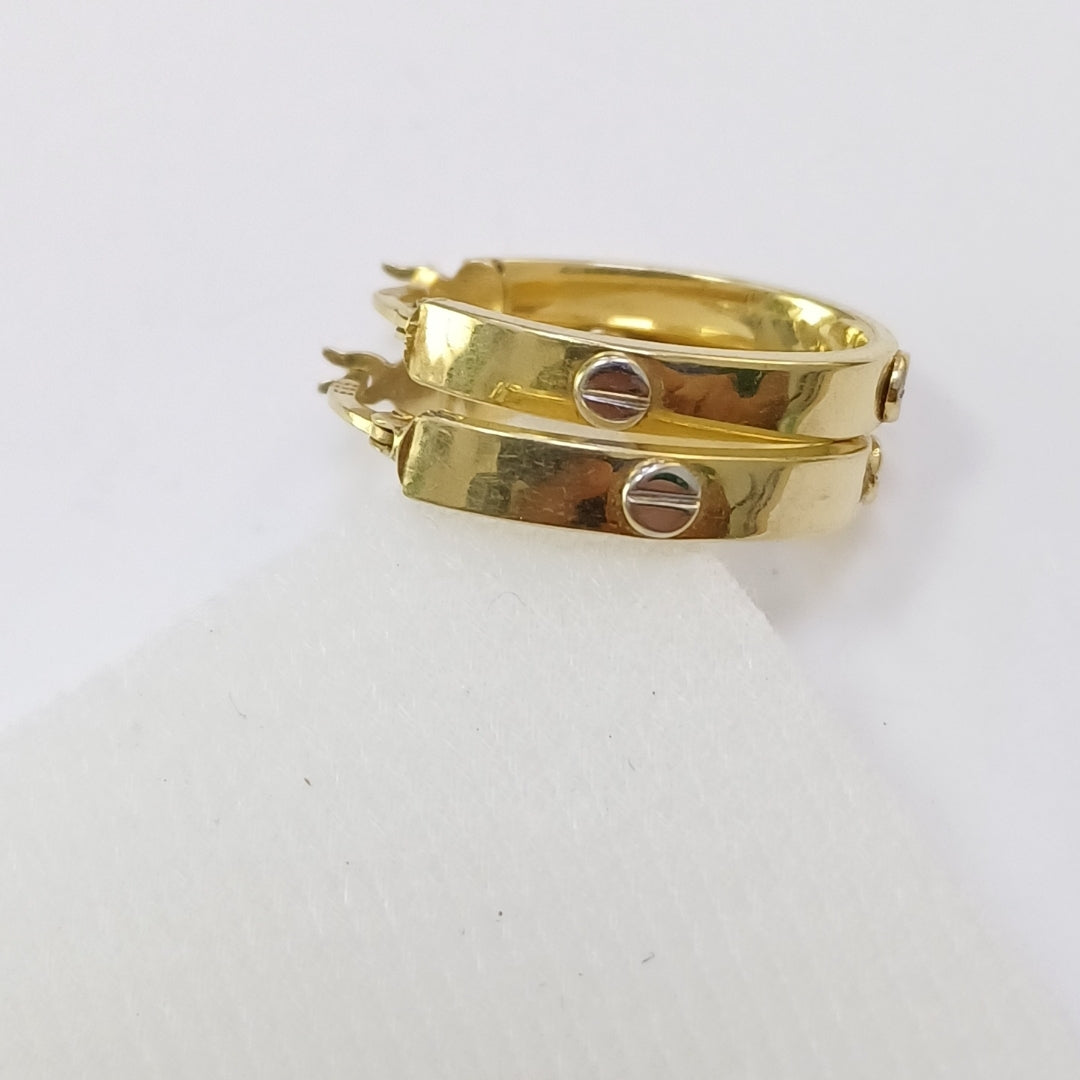 ARETES PAR ORO 14 K 2 GRMS (SEMINUEVO)