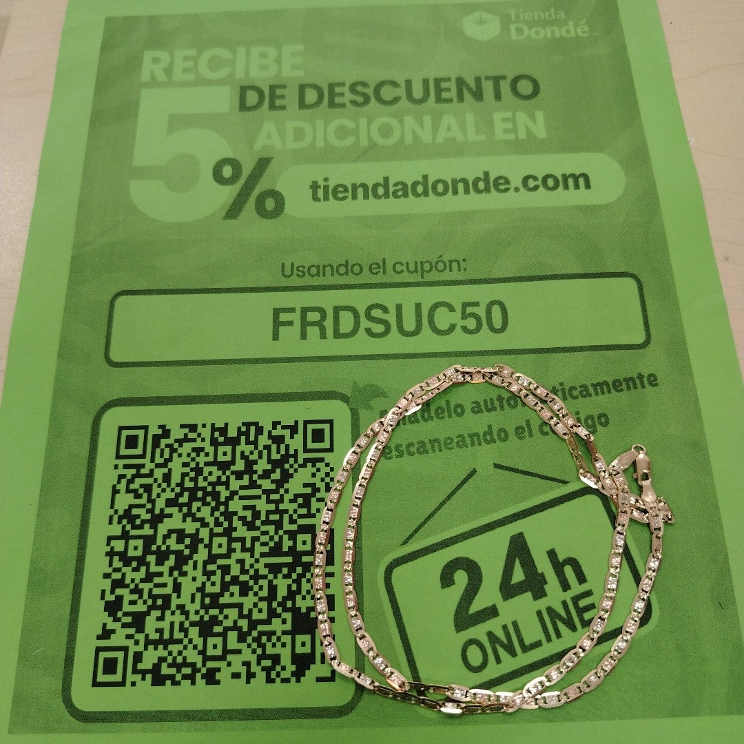 CADENA ORO 14 K 11.5 GRMS (SEMINUEVO)