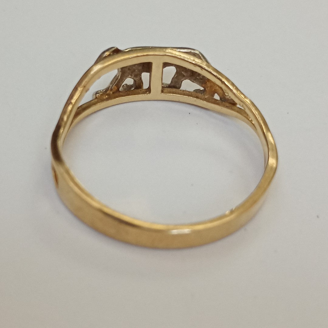 ANILLITO ORO 14 K 2.4 GRMS (SEMINUEVO)