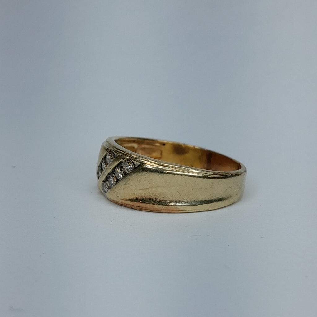 ANILLO ORO 10 K 4.4 GRMS (SEMINUEVO)