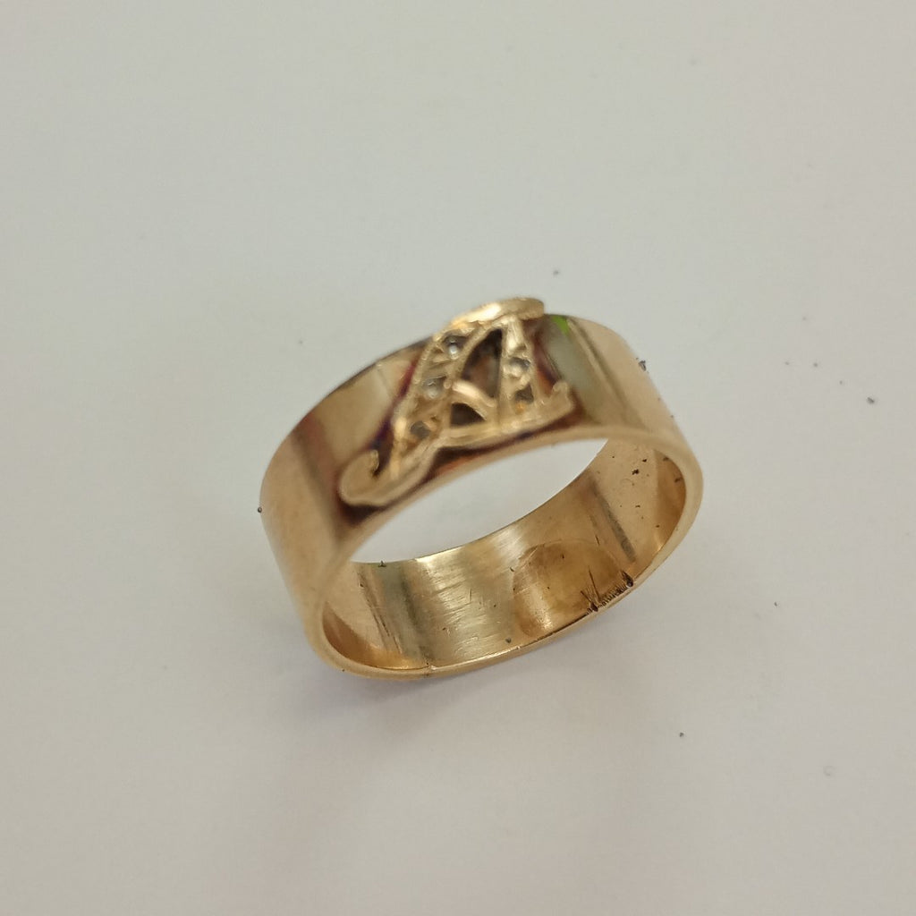 ANILLO ORO 14 K 5.7 GRMS (SEMINUEVO)