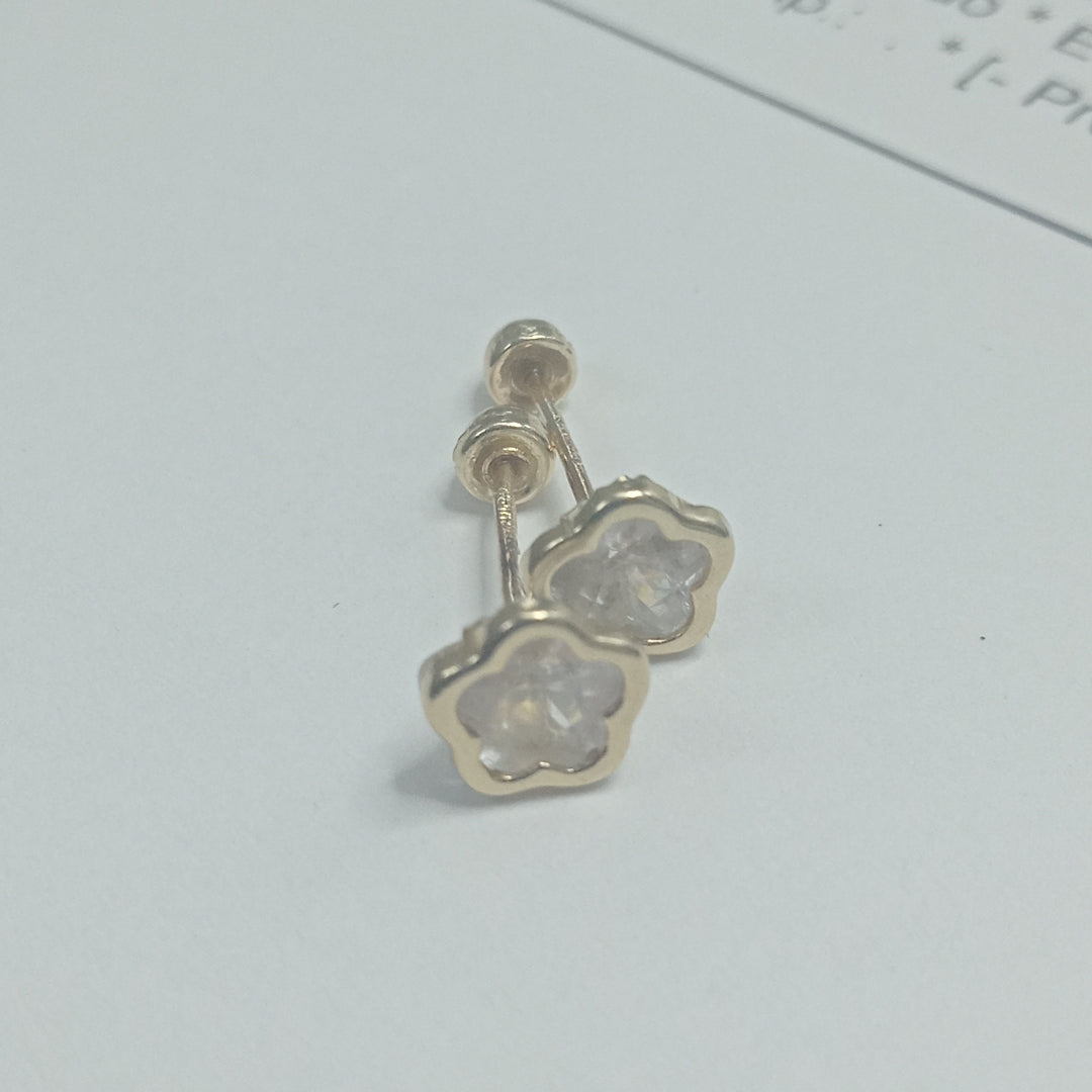 BROQUELES PAR ORO 10 K 0.5 GRMS (SEMINUEVO)