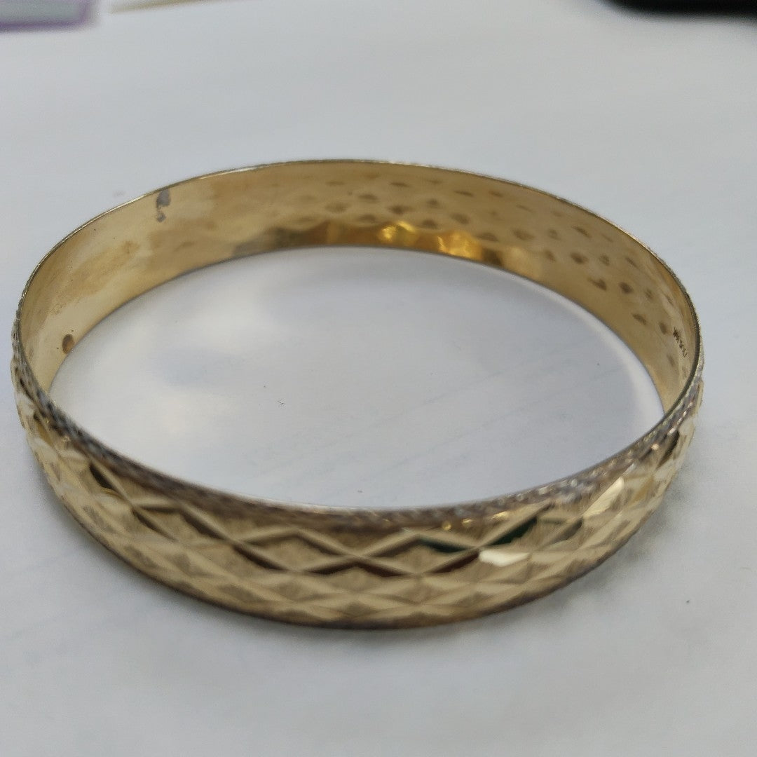 PULSERA RIGIDA ORO 14 K 17.9 GRMS (SEMINUEVO)