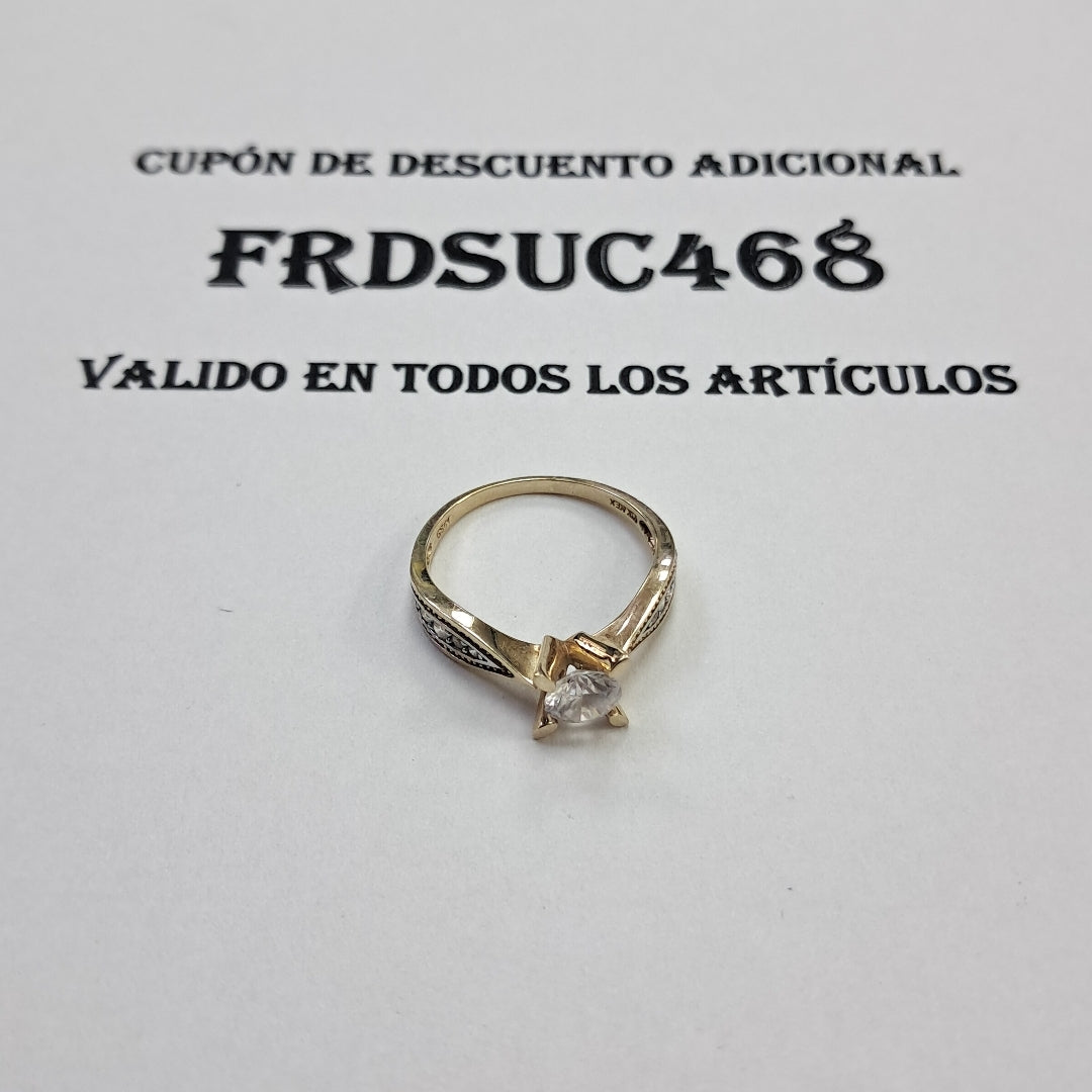 ANILLITO ORO 10 K 3.3 GRMS (SEMINUEVO)