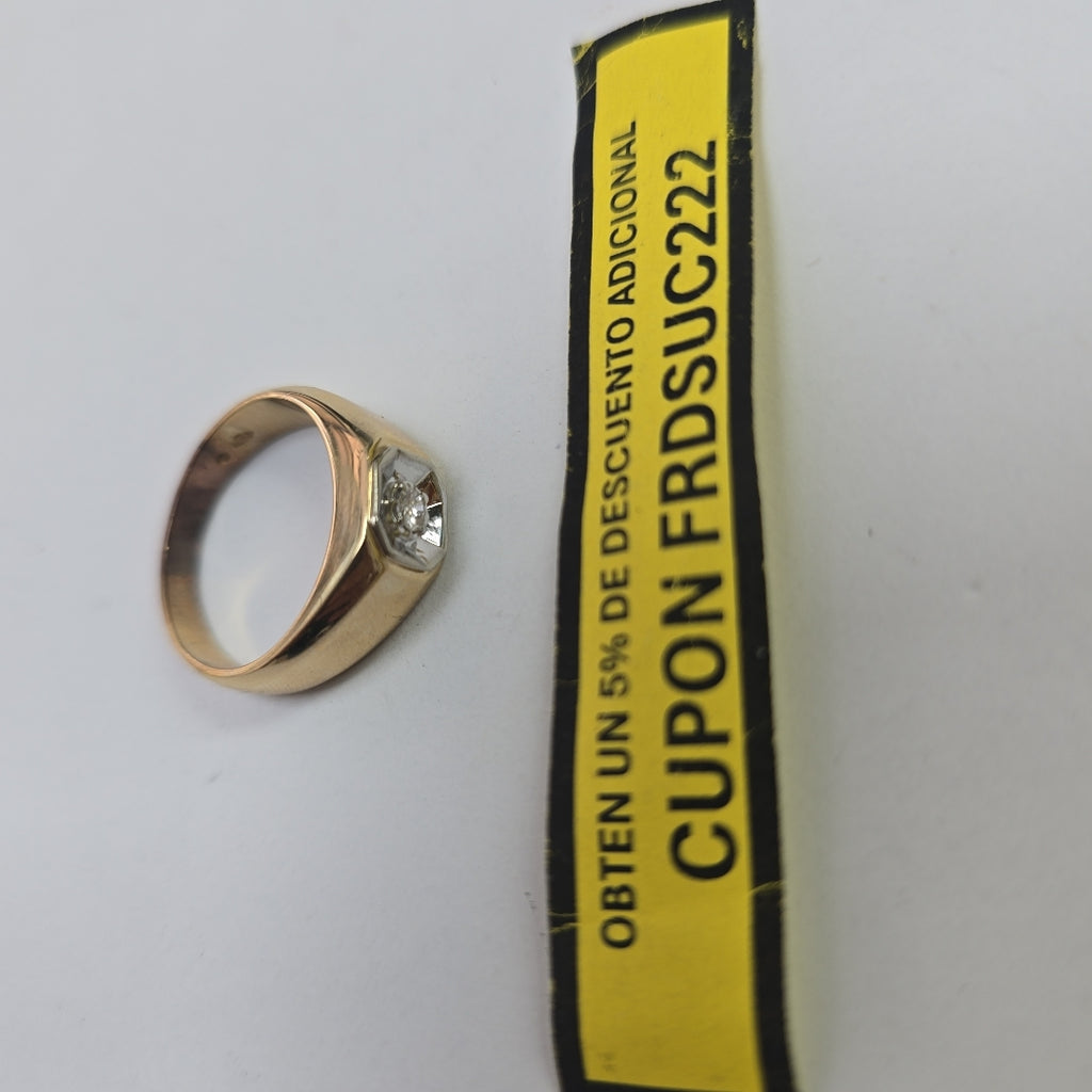 ANILLO ORO 10 K 6 GRMS (SEMINUEVO)