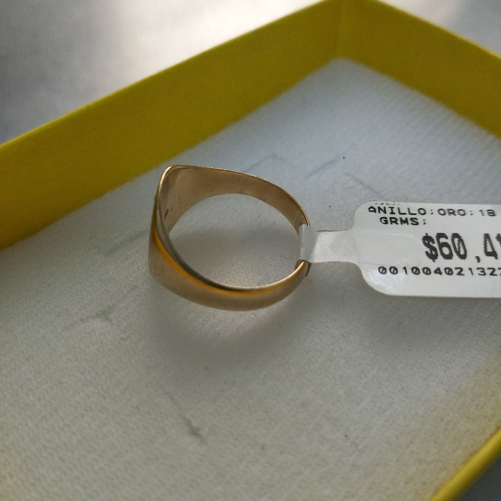 ANILLO ORO 18 K 6,10 GRMS (SEMINUEVO)