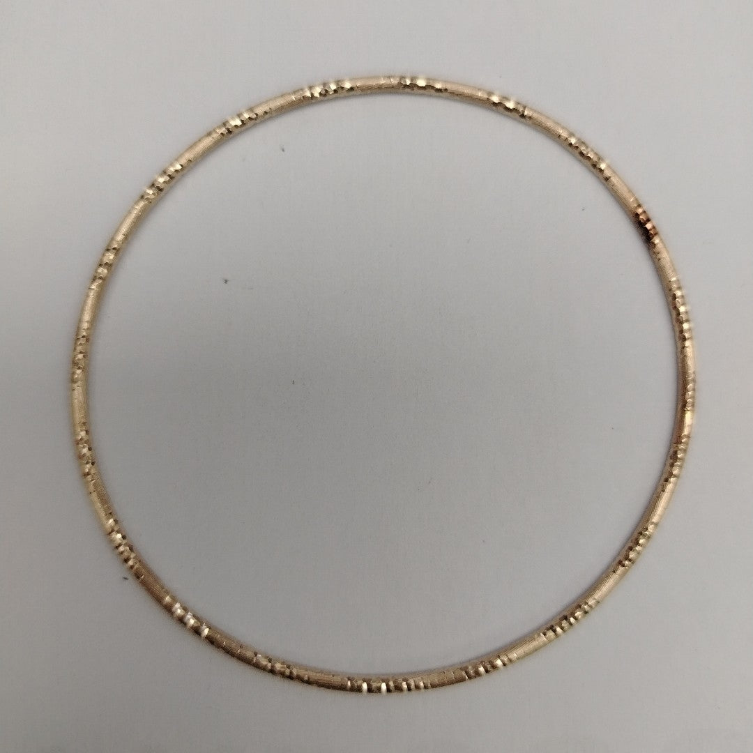 PULSERA RIGIDA ORO 10 K 2.8 GRMS (SEMINUEVO)