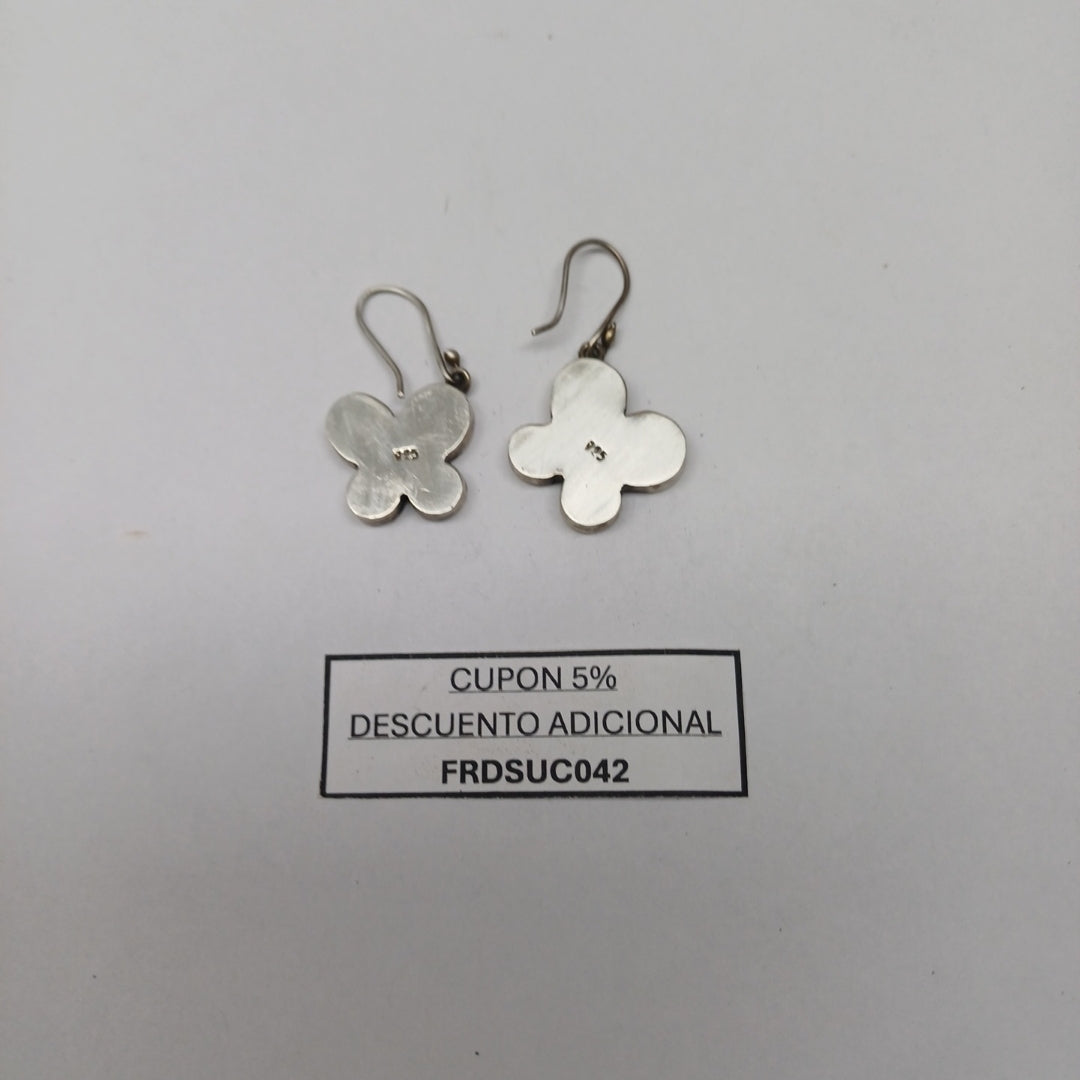 ARETES PAR PLATA 6.1 GRMS (SEMINUEVO)