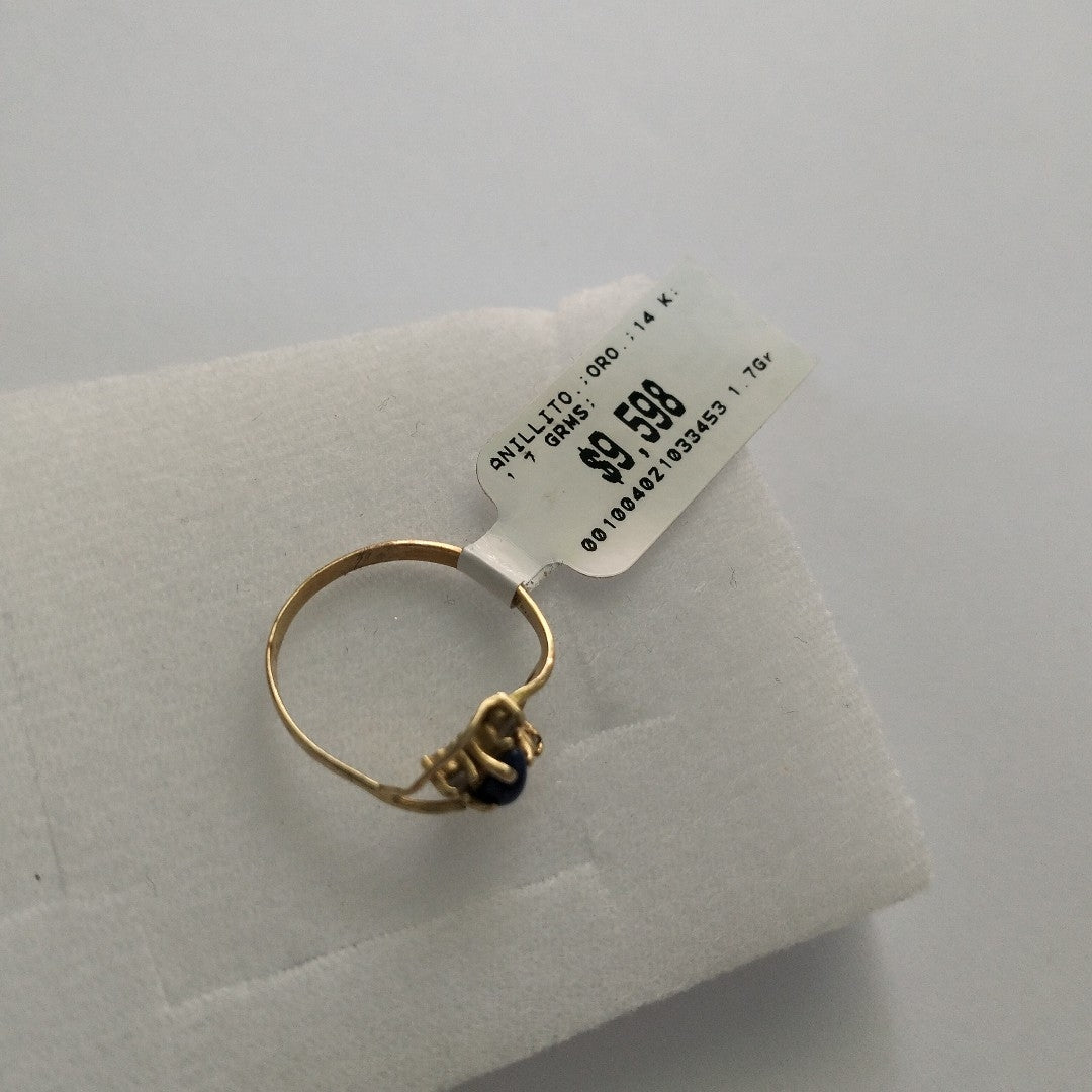 ANILLITO ORO 14 K 1.7 GRMS (SEMINUEVO)
