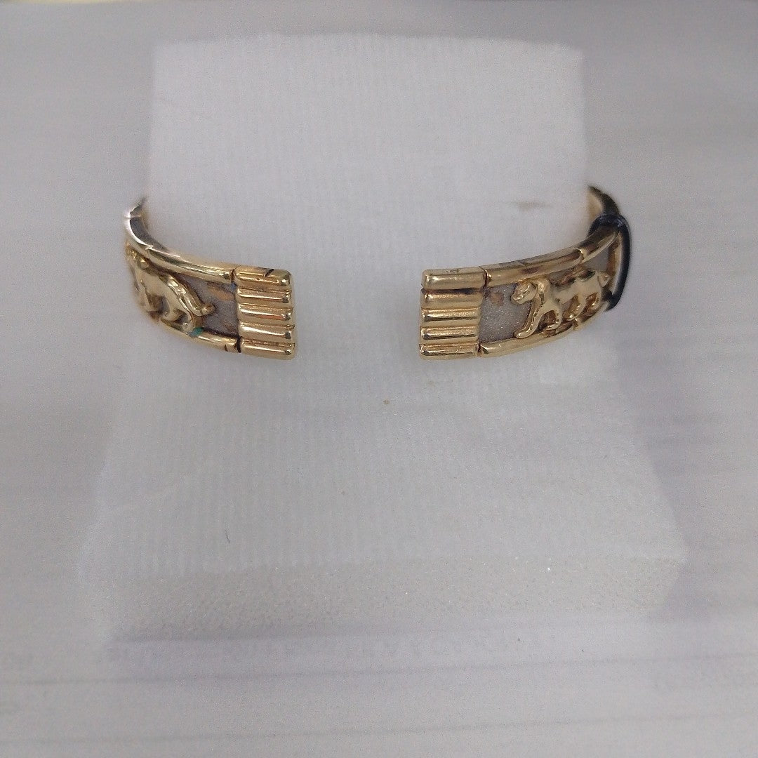 BRAZALETE ORO 14 K 30.8 GRMS (SEMINUEVO)