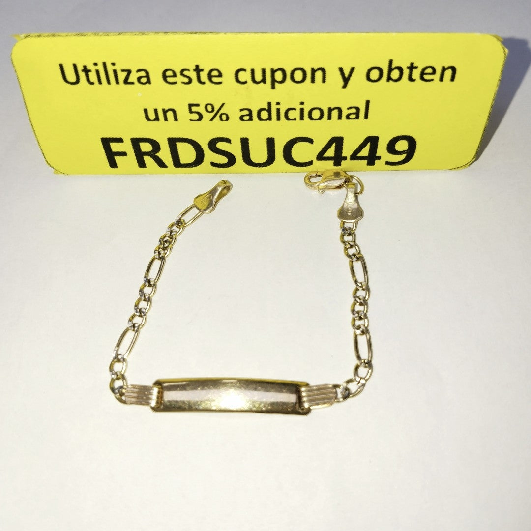 ESCLAVA ORO 10 K 2.6 GRMS (SEMINUEVO)