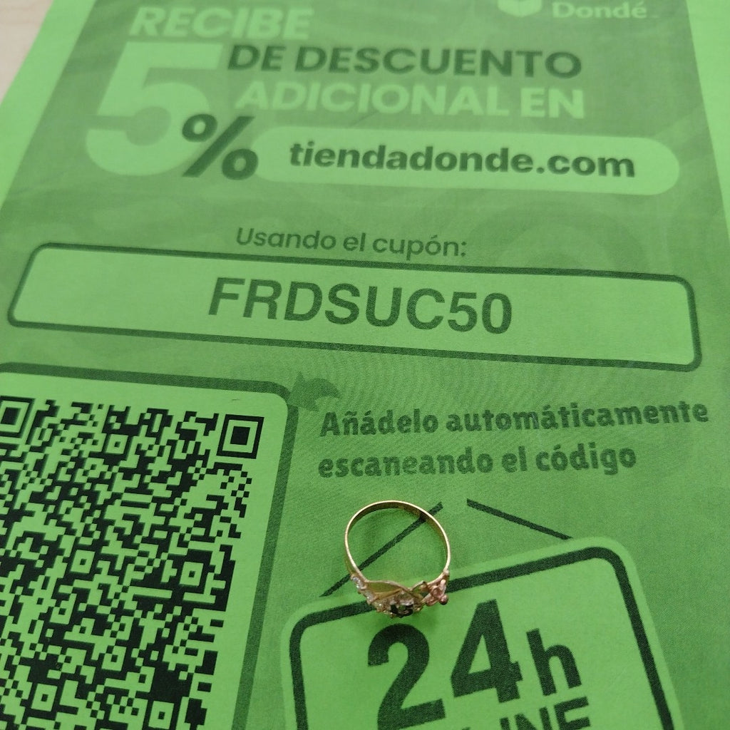 ANILLO ORO 10 K 2.2 GRMS (SEMINUEVO)