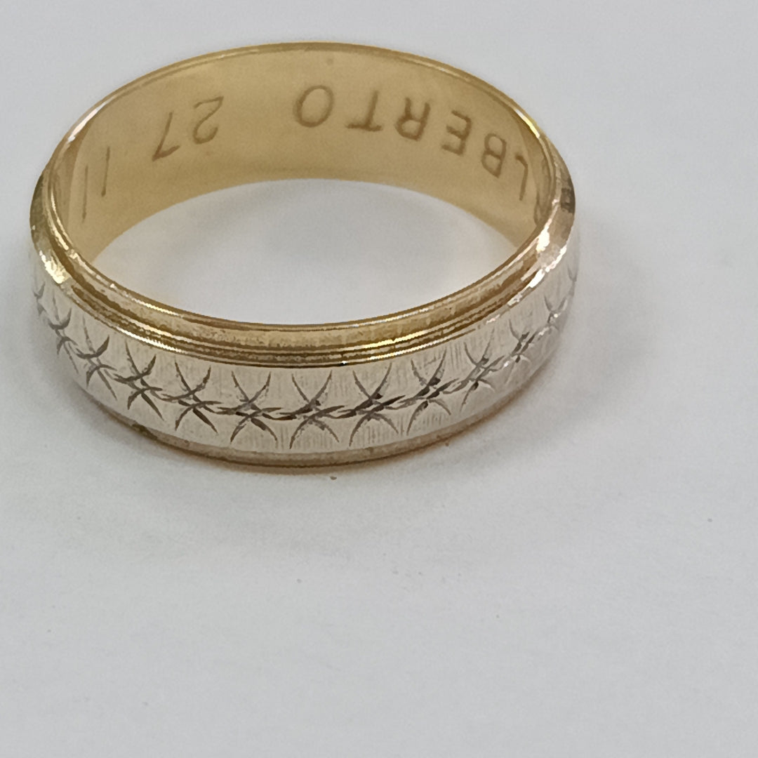 ARGOLLA ORO 14 K 3.6 GRMS (SEMINUEVO)